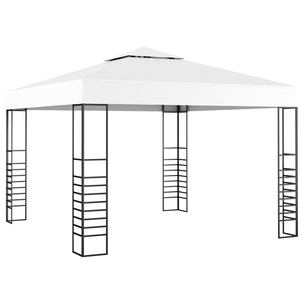 vidaXL Záhradný stan 3x3 m, biely