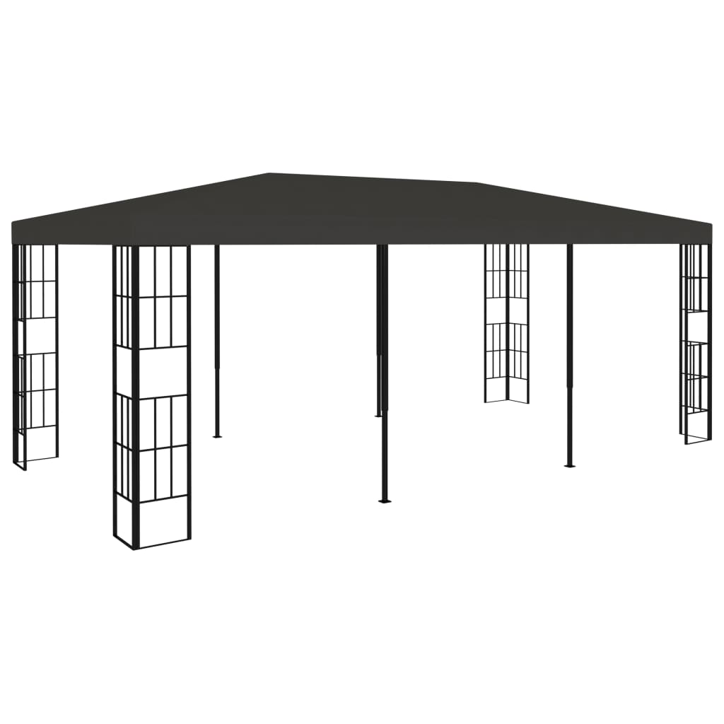vidaXL Altánok antracitový 3x6 m