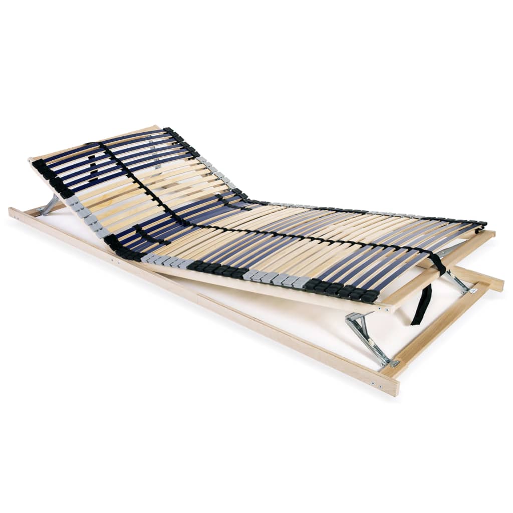 vidaXL Lamelový posteľný rošt so 42 lamelami a 7 zónami 70x200 cm