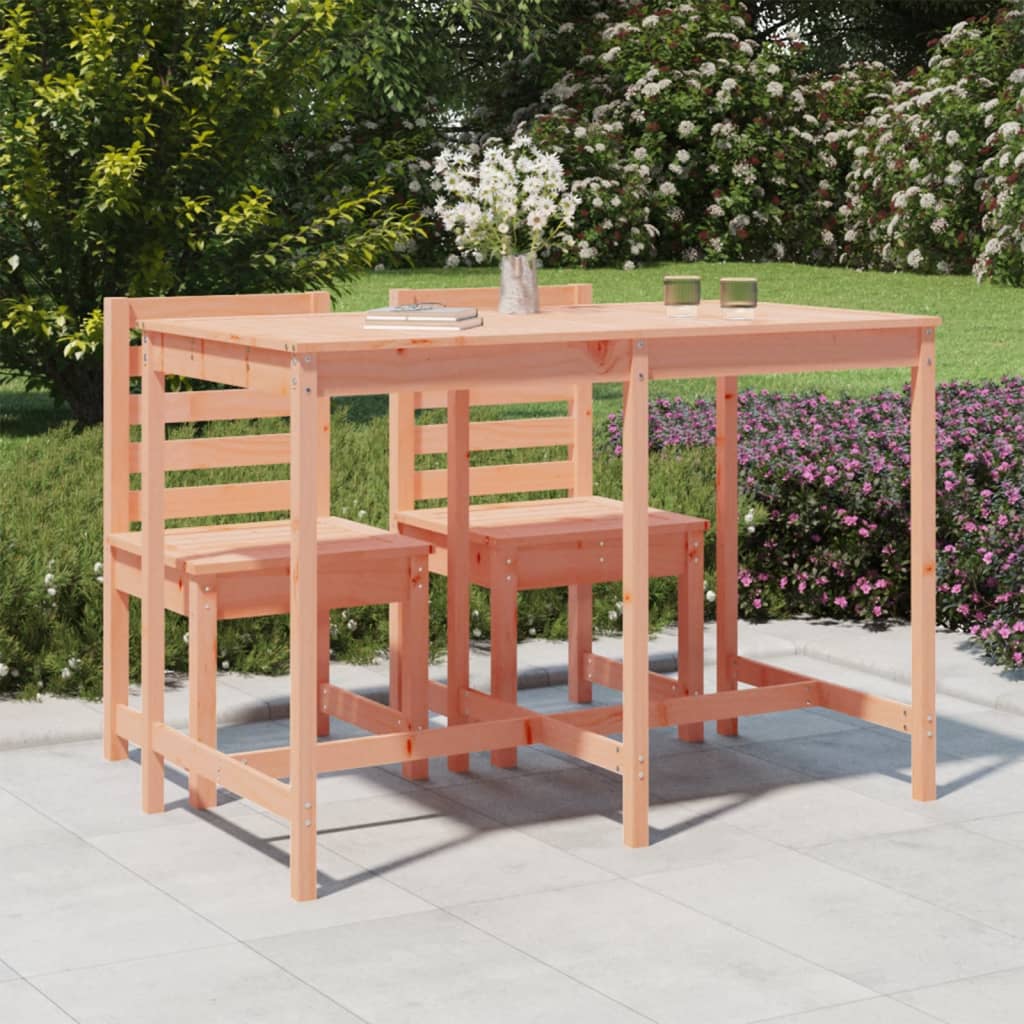 vidaXL Záhradný stolík 159,5x82,5x110 cm masívny Douglas
