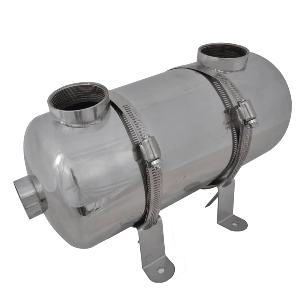 vidaXL Tepelný výmenník pre bazén 355 x 134 mm 40kW