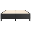 vidaXL Posteľný rám čierny 140x190 cm umelá koža