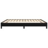 vidaXL Posteľný rám čierny 160x200 cm látka