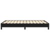 vidaXL Posteľný rám čierny 120x200 cm látka
