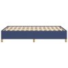 vidaXL Posteľný rám modrý 120x200 cm látka