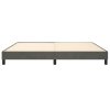 vidaXL Posteľný rám na boxspring tmavosivý 200x200 cm zamat