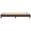 vidaXL Rám na boxspring posteľ, hnedý 140x200 cm, umelá koža
