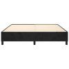 vidaXL Rám na boxspring posteľ čierny 160x200 cm zamat