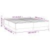 vidaXL Rám na boxspring posteľ čierny 160x200 cm zamat