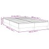 vidaXL Rám na boxspring posteľ, sivý 120x200 cm, umelá koža