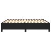 vidaXL Rám na boxspring posteľ, čierny 180x200 cm, umelá koža