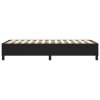 vidaXL Rám na boxspring posteľ, čierny 80x200 cm, umelá koža