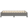vidaXL Rám na boxspring posteľ tmavosivý 120x200 cm látka