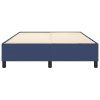 vidaXL Rám na boxspring posteľ modrý 140x200 cm látka