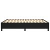 vidaXL Rám na boxspring posteľ čierny 160x200 cm látka