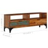 vidaXL TV skrinka 118x35x45 cm, recyklovaný masív