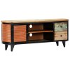 vidaXL TV skrinka 120x30x45 cm, recyklovaný masív