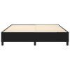 vidaXL Rám na boxspring posteľ čierny látka 180x200 cm
