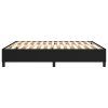 vidaXL Rám na boxspring posteľ čierny látka 180x200 cm