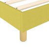 vidaXL Rám na boxspring posteľ zelený 200x200 cm látka