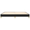 vidaXL Rám na boxspring posteľ čierny látka 200x200 cm