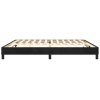 vidaXL Rám na boxspring posteľ čierny 200x200 cm zamat