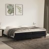 vidaXL Rám na boxspring posteľ čierny 200x200 cm zamat
