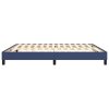 vidaXL Rám na boxspring posteľ modrý 160x200 cm látka