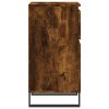 vidaXL Komody 2 ks dymový dub 40x35x70 cm kompozitné drevo