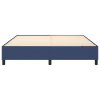 vidaXL Rám na boxspring posteľ modrý 180x200 cm látka