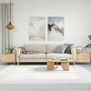 vidaXL Konferenčné stolíky 2 ks dub sonoma 50x50x40cm kompozitné drevo