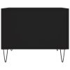 vidaXL Konferenčné stolíky 2 ks, čierne 50x50x40 cm, kompozitné drevo