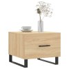 vidaXL Konferenčné stolíky 2 ks dub sonoma 50x50x40cm kompozitné drevo