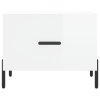vidaXL Konferenčné stolíky 2 ks lesklé biele 50x50x40 cm kompoz. drevo