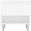 vidaXL Konferenčné stolíky 2 ks biele 50x46x50 cm kompozitné drevo