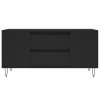 vidaXL Konferenčný stolík čierny 102x44,5x50 cm kompozitné drevo