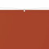 vidaXL Vertikálna markíza terakotová 100x1000 cm oxfordská látka