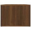 vidaXL Konferenčný stolík hnedý dub 80x50x36 cm spracované drevo