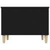 vidaXL Konferenčný stolík čierny 60x44,5x45 cm spracované drevo