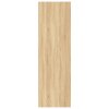 vidaXL Knižnica/komoda, dub sonoma 66x30x97,8 cm, kompozitné drevo