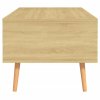 vidaXL Konferenčný stolík dub sonoma 100x49,5x43 cm drevotrieska