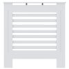 vidaXL Kryt na radiátor biely 78 cm MDF