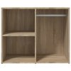 vidaXL Kozmetická skrinka dub sonoma 80x40x65 cm spracované drevo