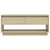 vidaXL TV skrinka dub sonoma 102x41x44 cm drevotrieska
