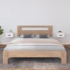 vidaXL Nástenné nočné stolíky 2 ks biele 40x29,5x22 cm
