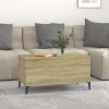 vidaXL Konferenčný stolík dub sonoma 90x44,5x45 cm spracované drevo