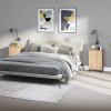 vidaXL Nočné stolíky 2 ks dub sonoma 40x35x70 cm spracované drevo