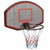 vidaXL Basketbalová doska čierna 90x60x2 cm polyetén