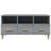 vidaXL TV skrinka sivý dub sonoma 102x36x50 cm spracované drevo