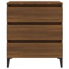 vidaXL Komoda hnedý dub 60x35x69 cm spracované drevo